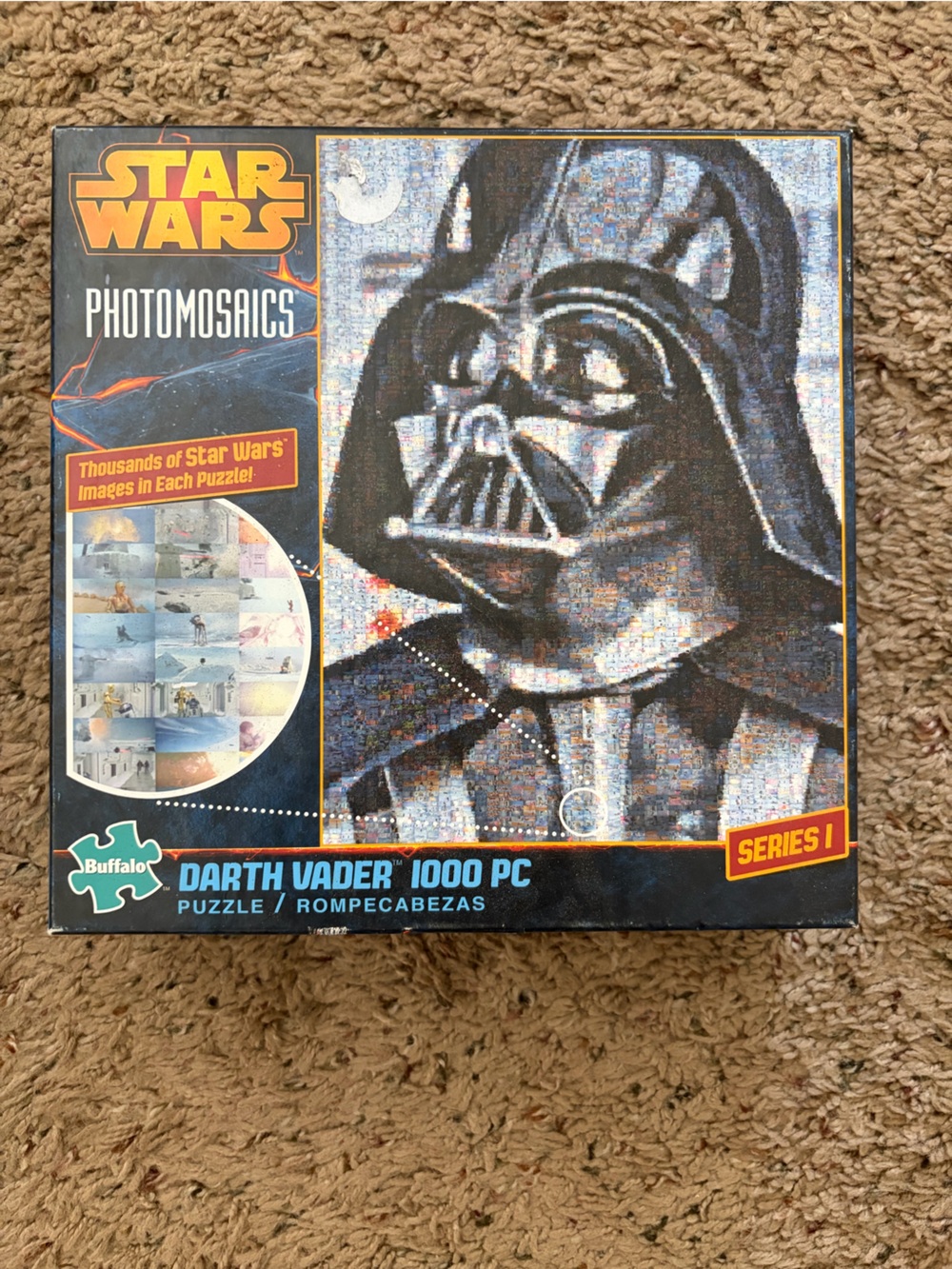 Buffalo David Bitton Star Wars Darth Vader Puzzle - Black, Blue, Gray